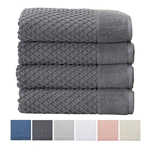 100 Cotton QuickDry Bath Towel Set (30 x 52 inches) Highly Absorbent