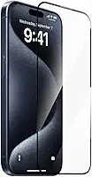 WIWU Película Protetora iPhone 15 6.1' Easy Install – Vidro Temperado Transparente, Anti-Impacto, Resistência a Riscos, Encaixe Preciso, Toque Suave, Instalação Rápida Premium