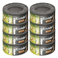Angelcare LitterLocker 2 Original Nachfüllkassetten, 8er-Pack, erspart den täglichen Gang zur Mülltonne, sauber und geruchlos