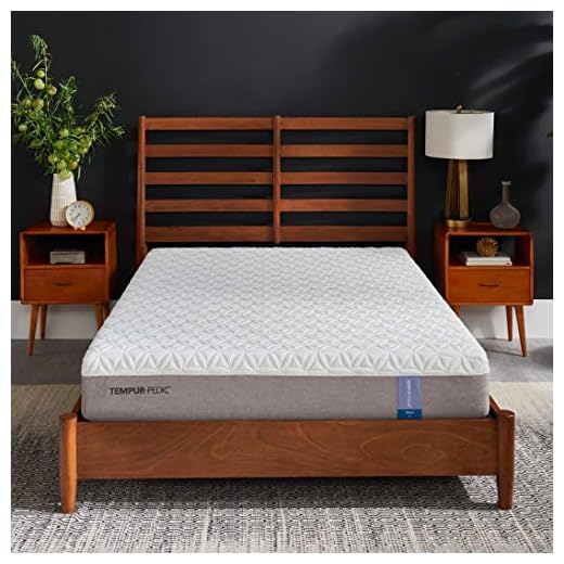 TEMPUR-Cloud Prima Medium-Soft Mattress, Luxury Cooling Memory Foam Layers, Queen, Made in USA, 10 Year Warranty