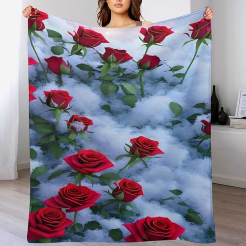 Couverture canapé rose flannel douce de qualité supérieure toutes saisons - 2