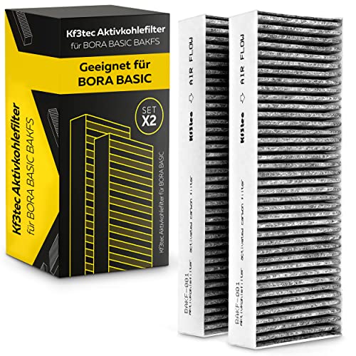 KF3TEC® Aktivkohlefilter-Set für Bora Basic BAKFS und BIU/BHU/BFIU Dunstabzugshauben / Maximal 2 Stück pro Kunde Cover
