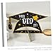 PRETYZOOM 2Pcs Doctoral Cap Graduation Centerpieces Party Table Decor Lightweight Hat Ornaments for Graduation Season Photo Props and Congrats Supplies
