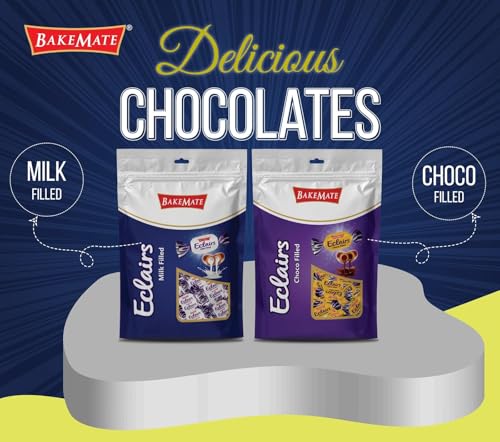 Image of Eclairs Milk Filled 750g (83PC) (Combo Pack)