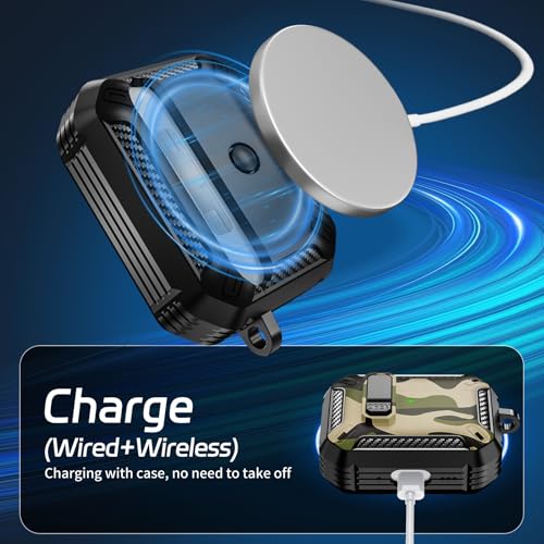 Image of for AirPods Pro 3 Case (2025 New), Secure Lock Cases Cover with Cleaning Kit & Keychain Compatible with Airpods Pro 3rd Generation Case for Men Women, Powerful Drop Protection