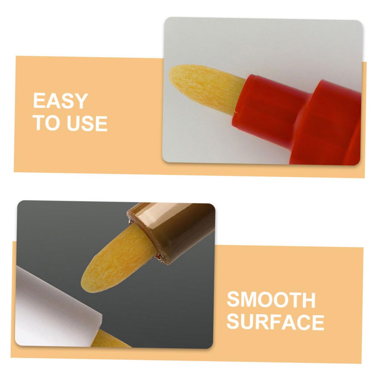 NUOBESTY 400stücke Ersatzspitzen Für Öl Und Acrylmalstifte Langlebige Und Flexible Marker-nibs Einsetzbar Für Malbedarf Zubehör Für Kreative Projekte