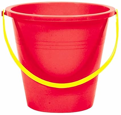 pail large rnd red
