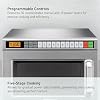 Panasonic PRO1 Commercial Microwave Oven, Heavy Duty, .6 cu ft 2100W, 5-Stage Cooking, LCD Display, Stainless Steel, Programmable, NSF & UL Approved - NE-21521