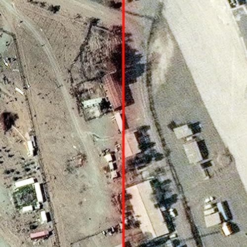 Satellite images reveal damage to several Iranian military bases