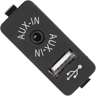 AUX USB-Adapter Compatible with Mini for Cabrio R57 for Clubman R55 Automotive AUX Switch Port Interface USB Adapter Replacement Parts 84109237653