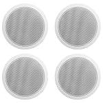 Rockville RCS80-1 70V Amplifier with 8 CCL6T White Ceiling Speakers - Image 4