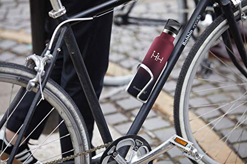 HoneyHolly Botella de Agua Acero Inoxidable sin BPA 350ml/500ml/600ml/750ml, Aislamiento de Vacío de Doble Pared, Botellas Frío/Caliente, Reutilizable para Niños, Colegio, Sport, Gimnasio, Bicicleta