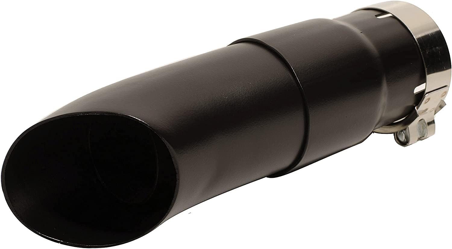 Radiant CyclesShorty GP Muffler Tip for 2" BLACK with Removable Baffle DB Killer Silencer