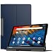 Produktbild MoKo Hülle für Lenovo Yoga Smart Tab 10.1 (YT-X705F), Ultra Slim PU Leder Tasche Schutzhülle Standfunktion für Lenovo Yoga Smart Tab 10.1(YT-X705F) Tablet - Indigo