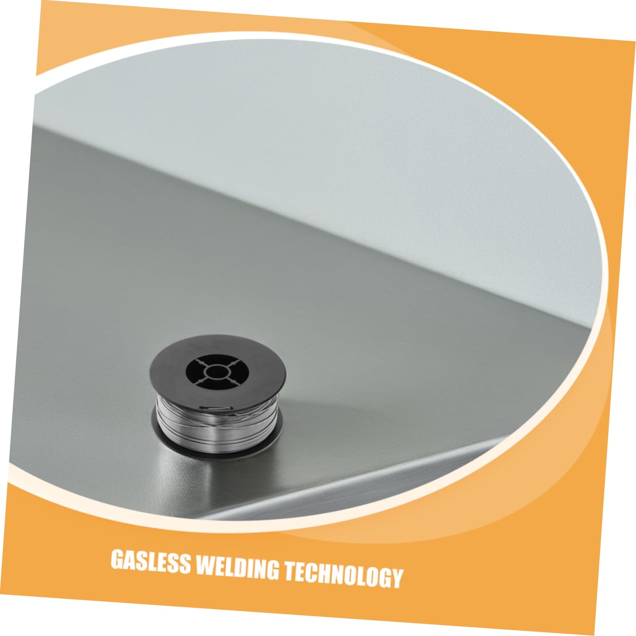 Ciieeo Soldadura Sin Gas Carrete De Alambre De Acero Al Carbono Apto para Todas Las Posiciones 0.8 Mm 1 Kg