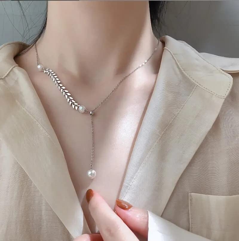 Collier perles synthétiques argent 925 le cadeau de mariage idéal - 2