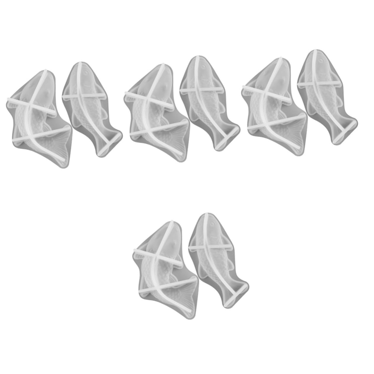 DOITOOL 4 Set Silicone Forma Per Creazione Fai Da Te Mold Per Artigianali Scented Candle Making Diy Resistente E Sicuro Ottimo Per Creativo 2 Pezzi * 4