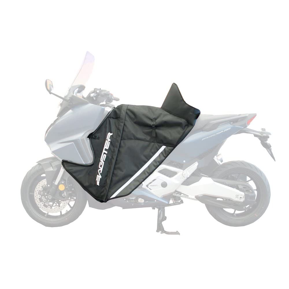 Bagster Tablier Moto Noir Unisexes-Adultes