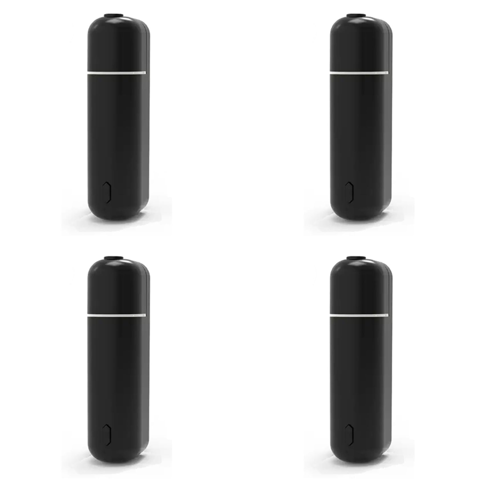Hndhbfgrt 4X Aroma Diffuser Mini USB Rechargeable Scent Machine Fragrance Oil Car Air Freshener Essential Oil Diffuser VentClip,A