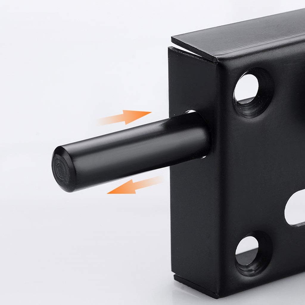 Ruchoma zasuwa do drzwi Cylinder zasuwy do drzwi, Zasuwka do drzwi przesuwnych ze stali nierdzewnej i zamek łańcuchowy z przyciskiem sprężynowym do bramy garażowej