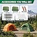Camping Tent for 2 Person, 4 Person, 6 Person - Waterproof Two Person Tents for Camping, Small Easy Up Tent for Family, Outdoor, Kids, Scouts in All Weather and All Season by Clostnature