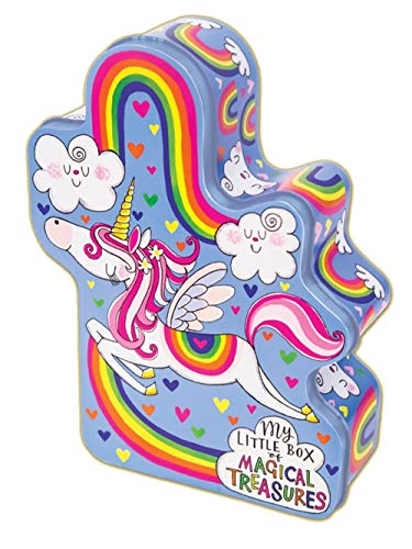 Rachel Ellen Designs Shaped Decorative Tins - Magical Treasures Unicorn
