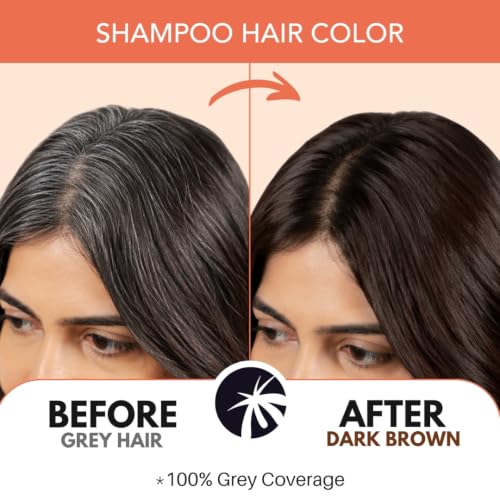Image of Paradyes Coconut Fix Shampoo Hair Color Dark Brown 3.0, No Ammonia, Enriched with Coconut Extracts to Minimizes Dryness, 5 - Minute Grey Coverage