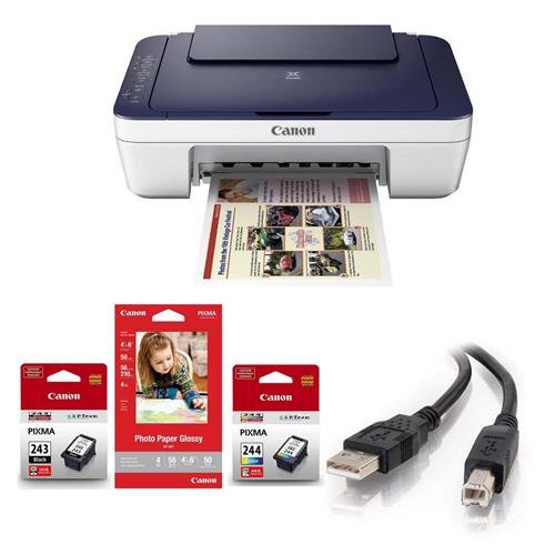 Canon Pixma Mg3022 Wireless Inkjet All In One Printer Bundle