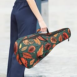 Waterproof Oxford Cloth Ukulele Bag Fairy with Bird and Flower Durable & Stylish Ukulele Case with Storage Thanksgiving Hat Print - Les Beatles, Paul McCartney, John Lennon, RIngo Starr, George Harrison Waterproof Oxford Cloth Ukulele Bag Fairy with Bird and Flower Durable & Stylish Ukulele Case with Storage Thanksgiving Hat Print – Image 6