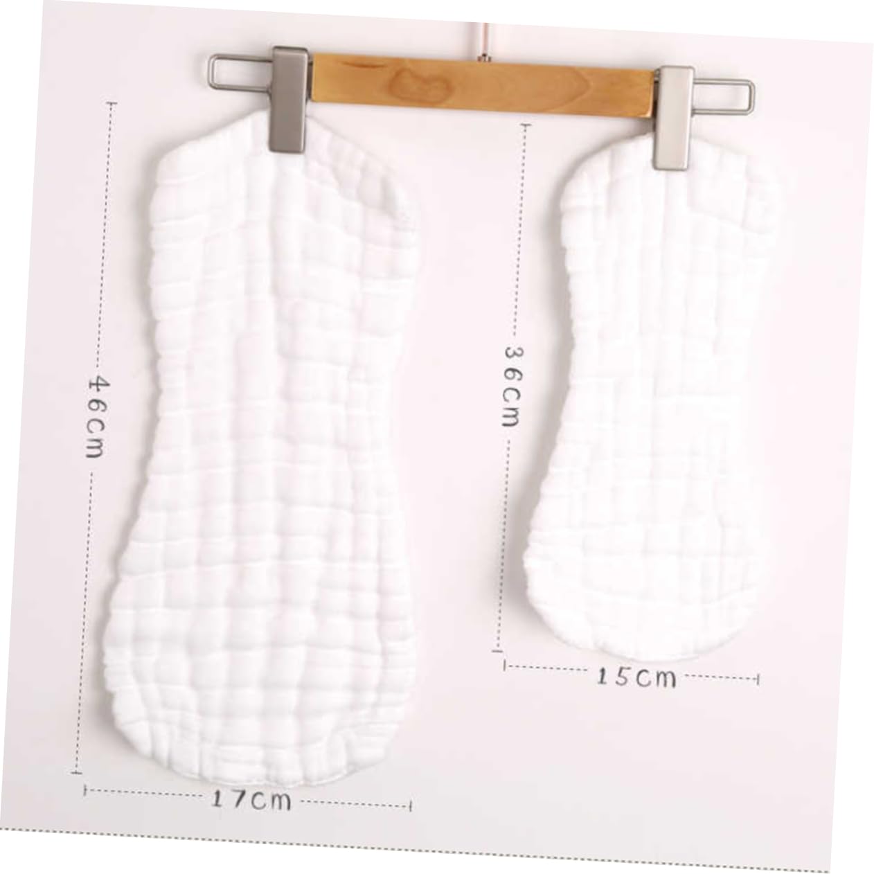 CIMAXIC Infant Diaper Set 5 Pack Pure Cotton Nappies Waterproof Design for Newborns Easy to Wash Clean