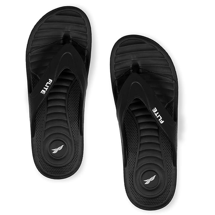 Image of FLITE Men's FL-483 Flip Flops | Lightweight EVA Slippers for Men | Comfortable Casual DailyUse Chappal | Anti-Slip Sole Soft Footbed