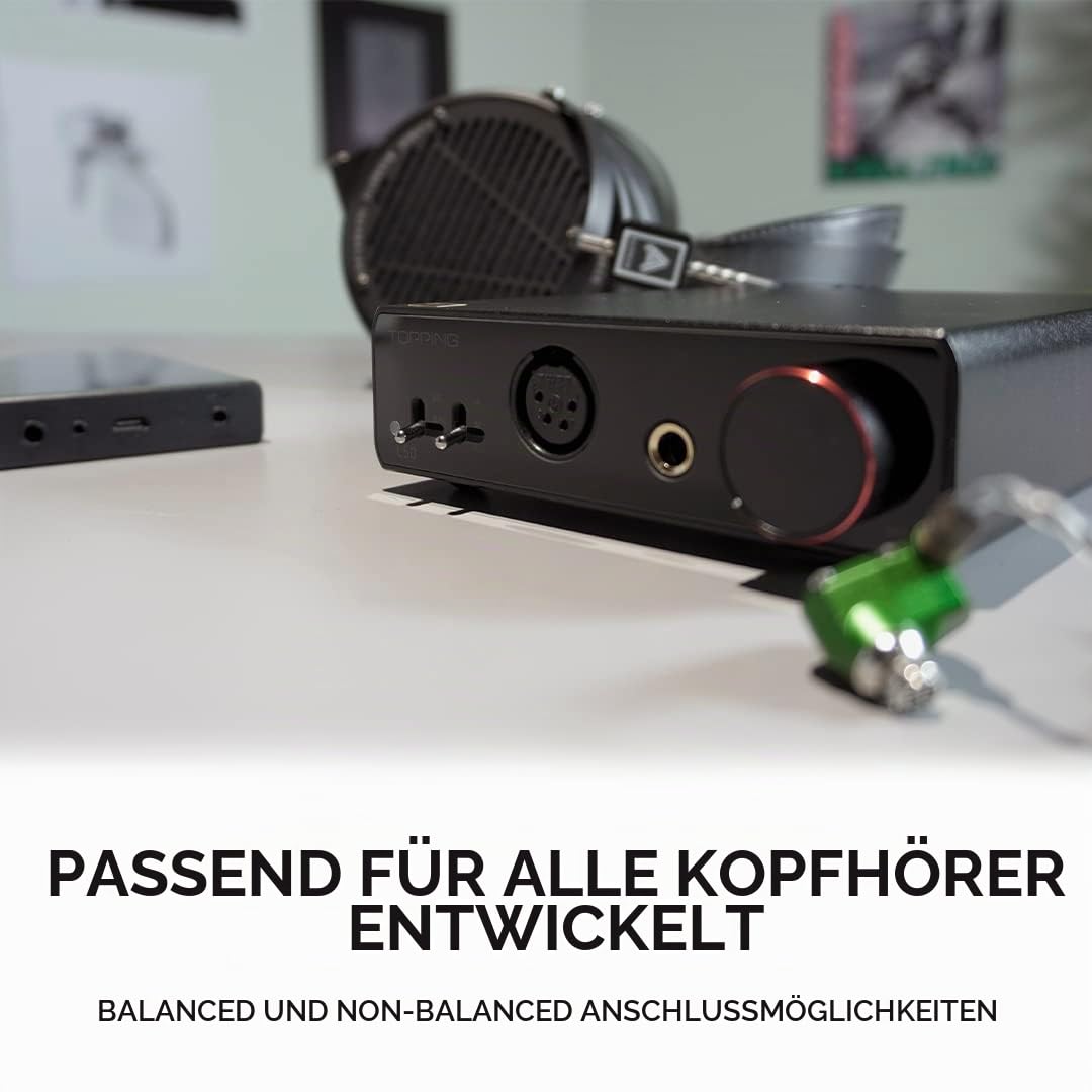 Topping L50 NFCA Hi-Res Kopfhörerverstärker (schwarz)