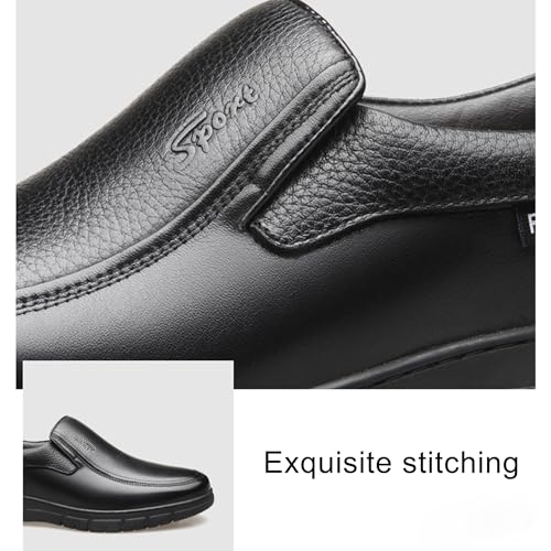 Mens Casual Loafers Shoes Breathable Fashion Slip-on Shoes Walking Business Sneakers Ofice Work Driving Dress Shoes3