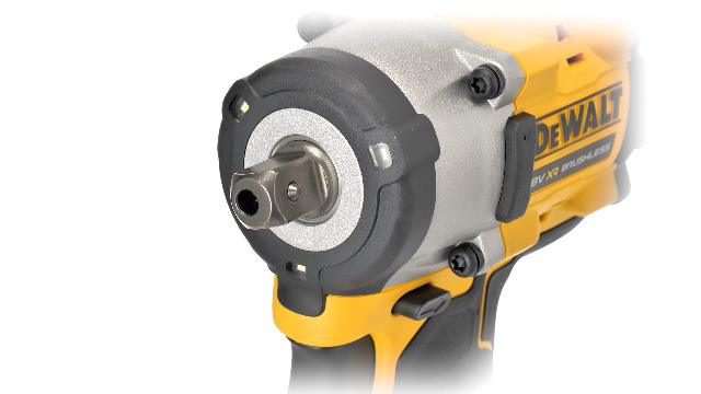 Dewalt XR accu-slagschroevendraaier DCF922N (18V, ½ inch buitenvierkant opname met kogelvergrendeling, 406 Nm pak & 610 Nm losmoment, incl. metalen riemhaak, levering zonder accu & oplader