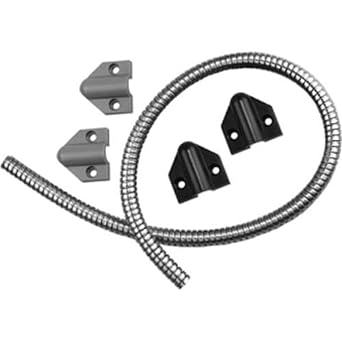 Securitron Door Cord With Gray/Black Caps and 18