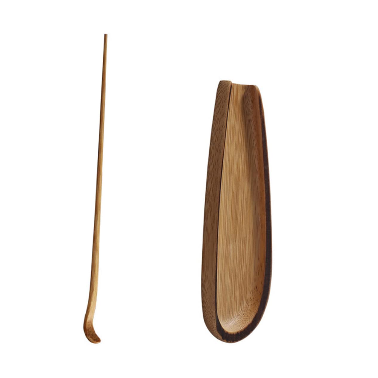 Anneome Tea Tools Set Tea Spoon Shovel Creative Tea Accessories for Tea Ceremony Wood Material