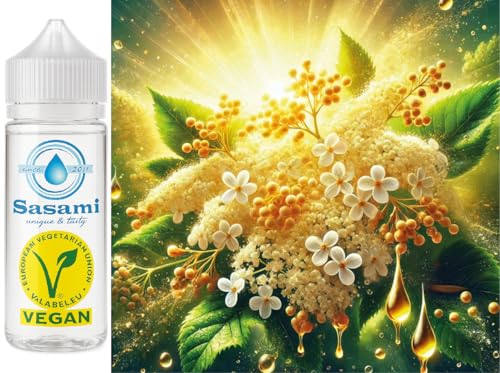Fleurs de sureau arôme concentré Sasami pour moments de détente 100ml