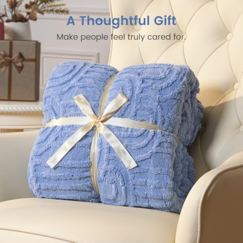 Image of Sherpa Fleece Weighted Blanket for Adults, Dual Sided Soft, 60 inchx80 inch 15lbs