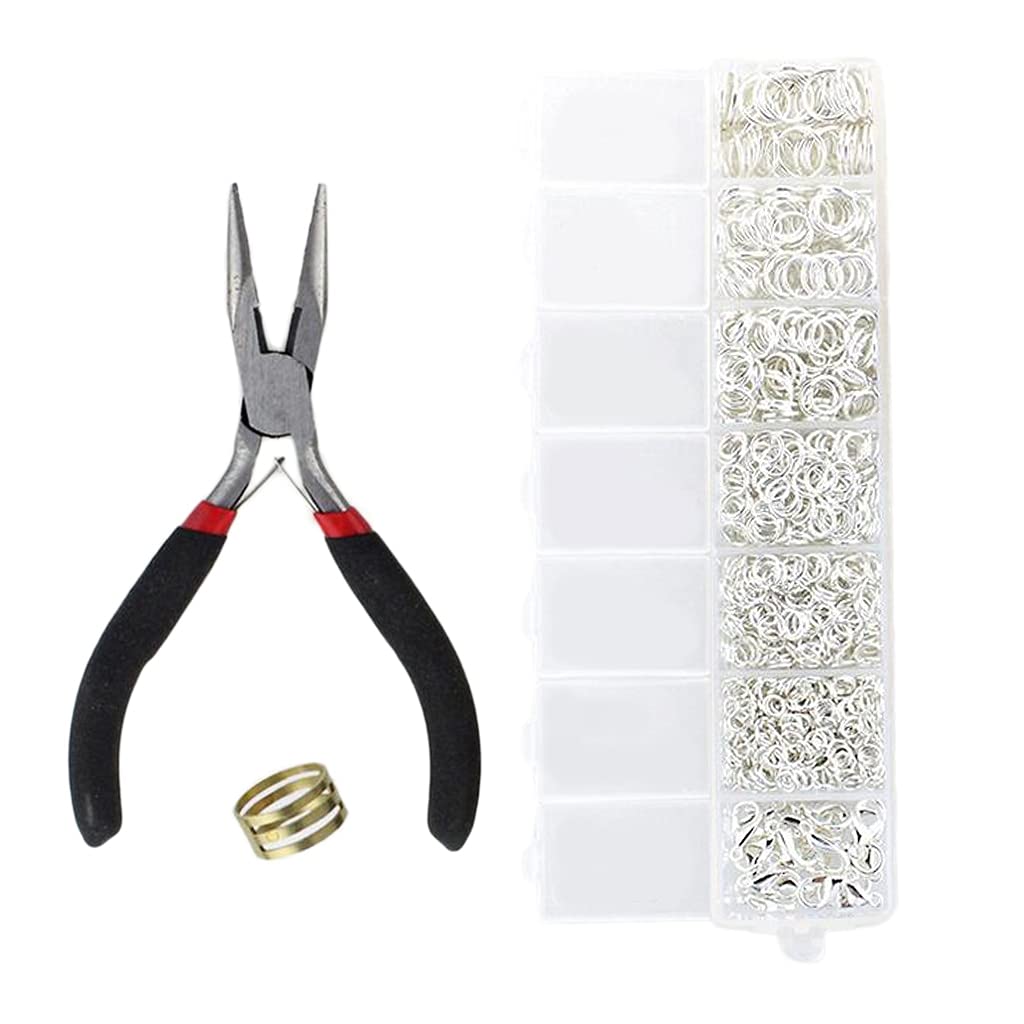 Charmes de bijoux et bagues de saut pour réparer et assembler vos colliers cassés