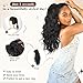 AISI BEAUTY Dark Gary Ponytail Extension, 24 inch Long Wavy Curly Claw Clip Ponytail Hair Extensions, Natural Synthetic Pony Tails Hairpiece for Women Daily Wear