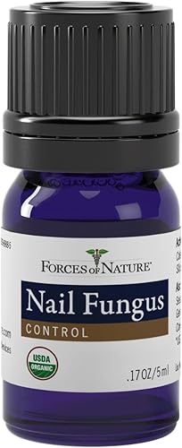 Miniatura 2 de Forces of Nature - Tratamiento natural y orgánico para hongos en las uñas (0.2 onzas líquidas), sin OMG, sin productos químicos nocivos, no tóxicos.