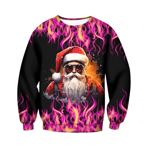 �N���X�}�X�Z�[�^�[ �����Y ���f�B�[�X �A�O���[�Z�[�^�[ �v���I�[�o�[ �g���� ���� �T���^�v�����g ������� ugly christmas sweater �m�� ���� �J�b�v�� ���������� �g���[�i�[ �A�E�g�h�A �V�N �H�~��