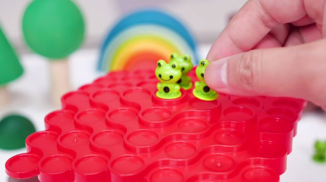 Frosch Balance Spiel - Mathe Lernspiel Für Kinder Ab 3 Jahren Mit Zahlen & Fröschen