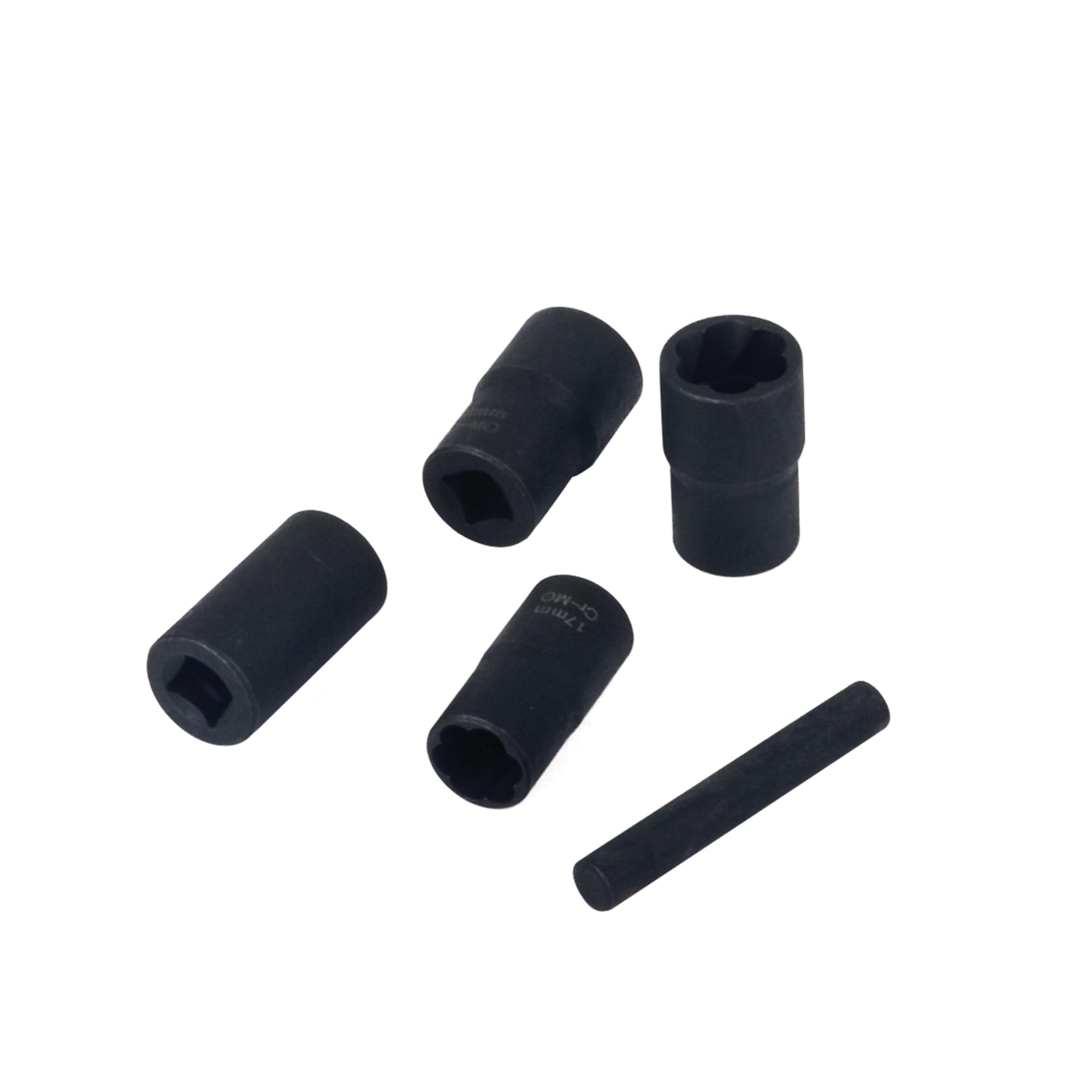 32-teiliges Schraubenausdreher-Set – Für Abgerundete & Festgefressene Schrauben, Mit 1/4" Und 3/8" Antrieb