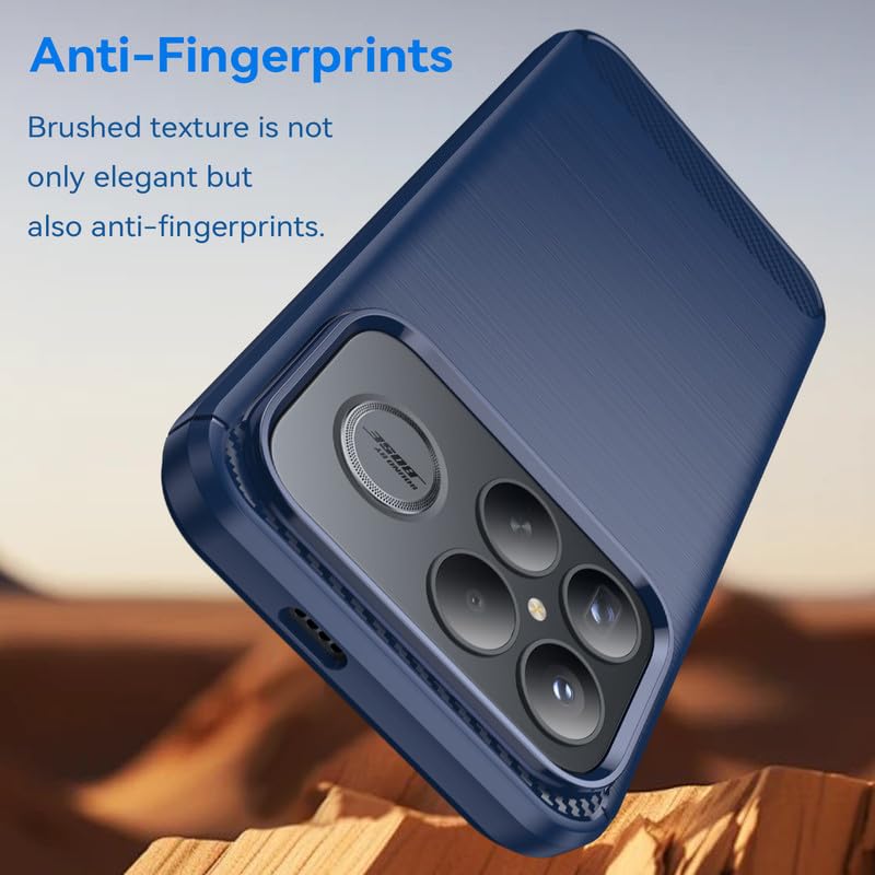 Image of Basic Case for Poco F8 Ultra (Carbon Fibre Blue)