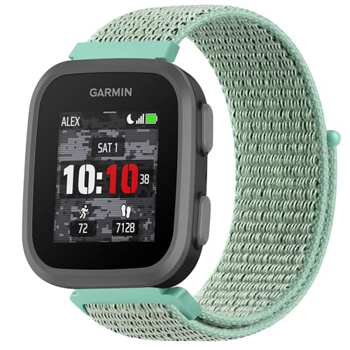 Correa de nylon ajustable para Garmin Bounce miniatura 1