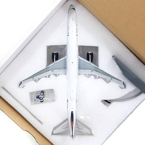 Jfox Delta Air Lines For Airbus A321-211 N359Dn With Stand Limited Edition 1/200 Diecast Aircraft Pre-Built Model #TOP5