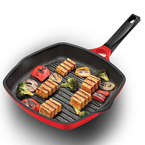 Hawkins 30 cm Grill Pan, Red (DCGP30)