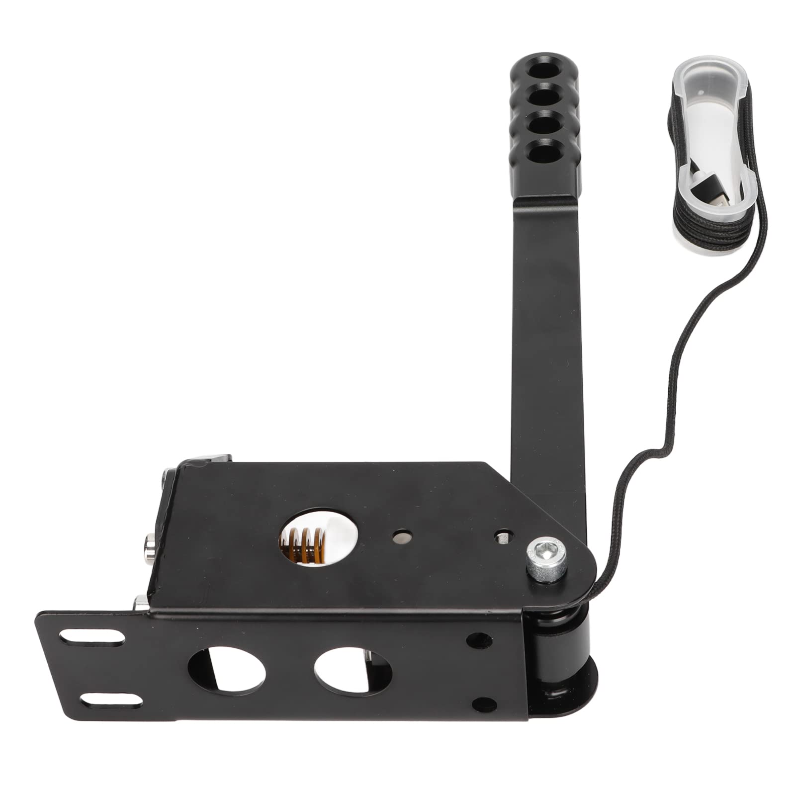 SIM Freno a Mano USB per PC a 64 Bit per Giochi di Corse Sottili per PC G25 G27 G29 T500, Periferiche di Gioco Professionali, Lega di Alluminio, Altezza Regolabile, Plug And Play