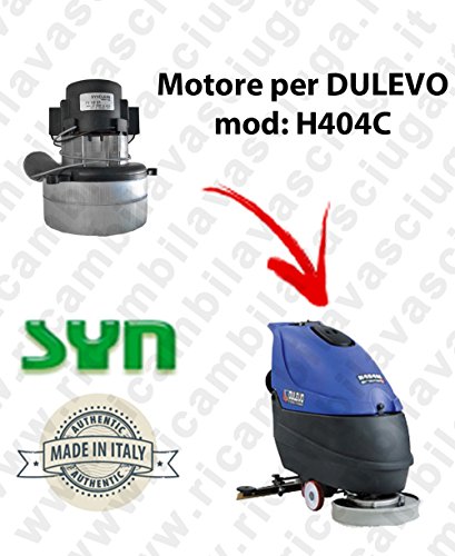 H404u00a0C moteur synclean d'aspiration pour serpillère dulevo